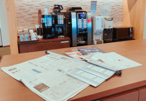 SYNTHブログを更新しました！（SYNTHビジネスセンター堂島の新聞・雑誌コーナーについて）