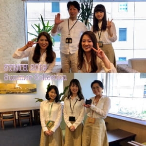 SYNTHブログを更新しました！(SYNTHスタッフの衣替え ～SYNTH2019 Summer Collection～)