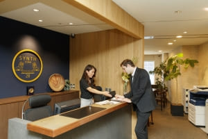 【SYNTH(シンス)堂島ブログ】を更新しました（常駐受付についてご紹介）