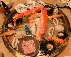 SYNTHブログを更新しました（堂島グルメレポート番外編～新鮮な生牡蠣がいただける！梅田の大人気シーフードレストラン『Wharf ワーフ』～）